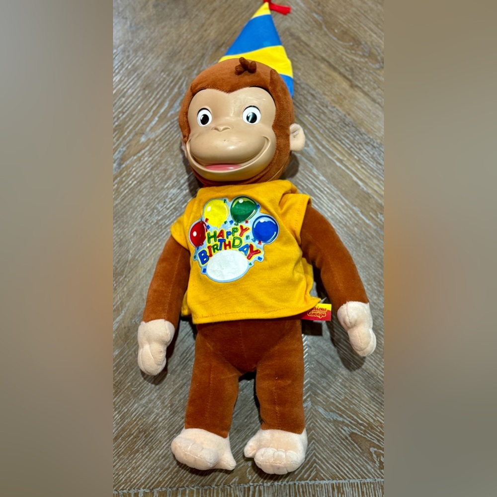 Curious George Plush, Happy Birthday 2005